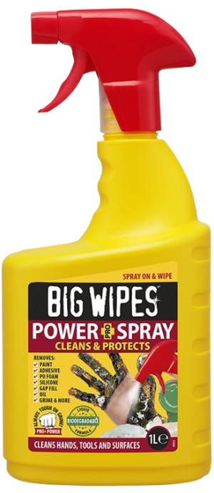 ספריי 1 ליטר BIG WIPES – Power PRO