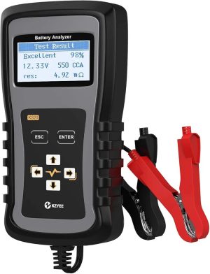 בודק מצברים 12v/24v דיגיטלי KZYEE