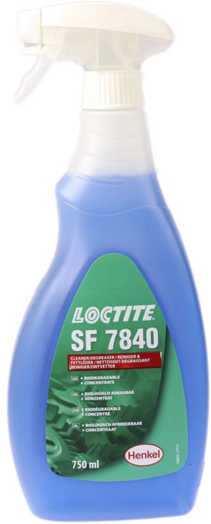 תרסיס מסיר שומנים נוזלי דגריזר - 750 מ"ל - Loctite 7840