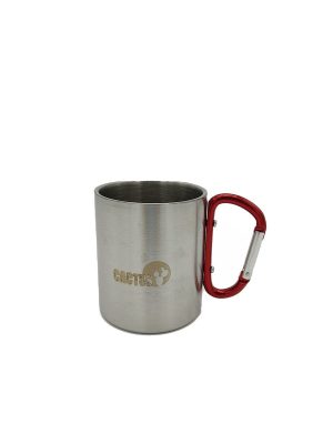 כוס נירוסטה דופן כפולה עם שאקל CACTUS