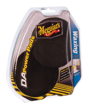 זוג כריות פד שחורות לווקס - Meguiar’s DA Power System Finishing Pad