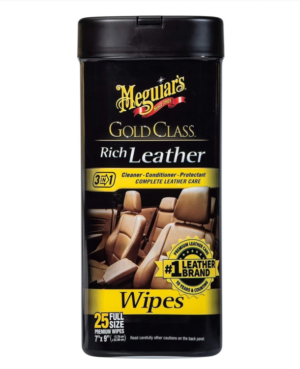 מגבונים לניקוי, ריכוך ושמירת מושבי עור - Meguiar's