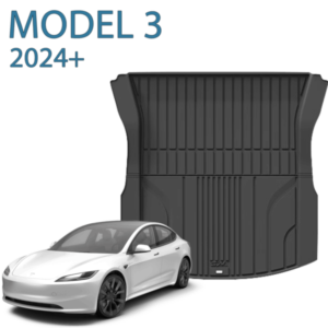 שטיח אחורי לתא מטען 3W לטסלה מודל 3 שנת 2019 עד 2025